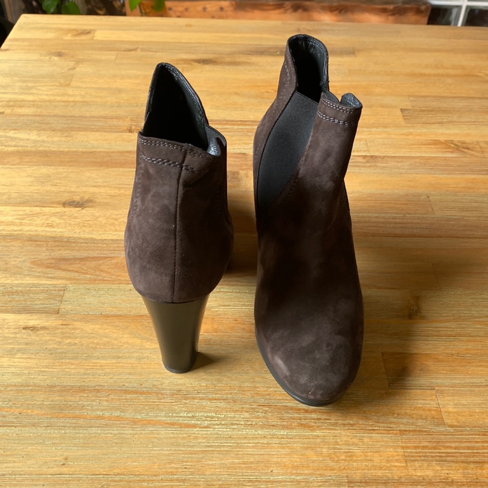 Paul Green Krista Boot Iron Suede